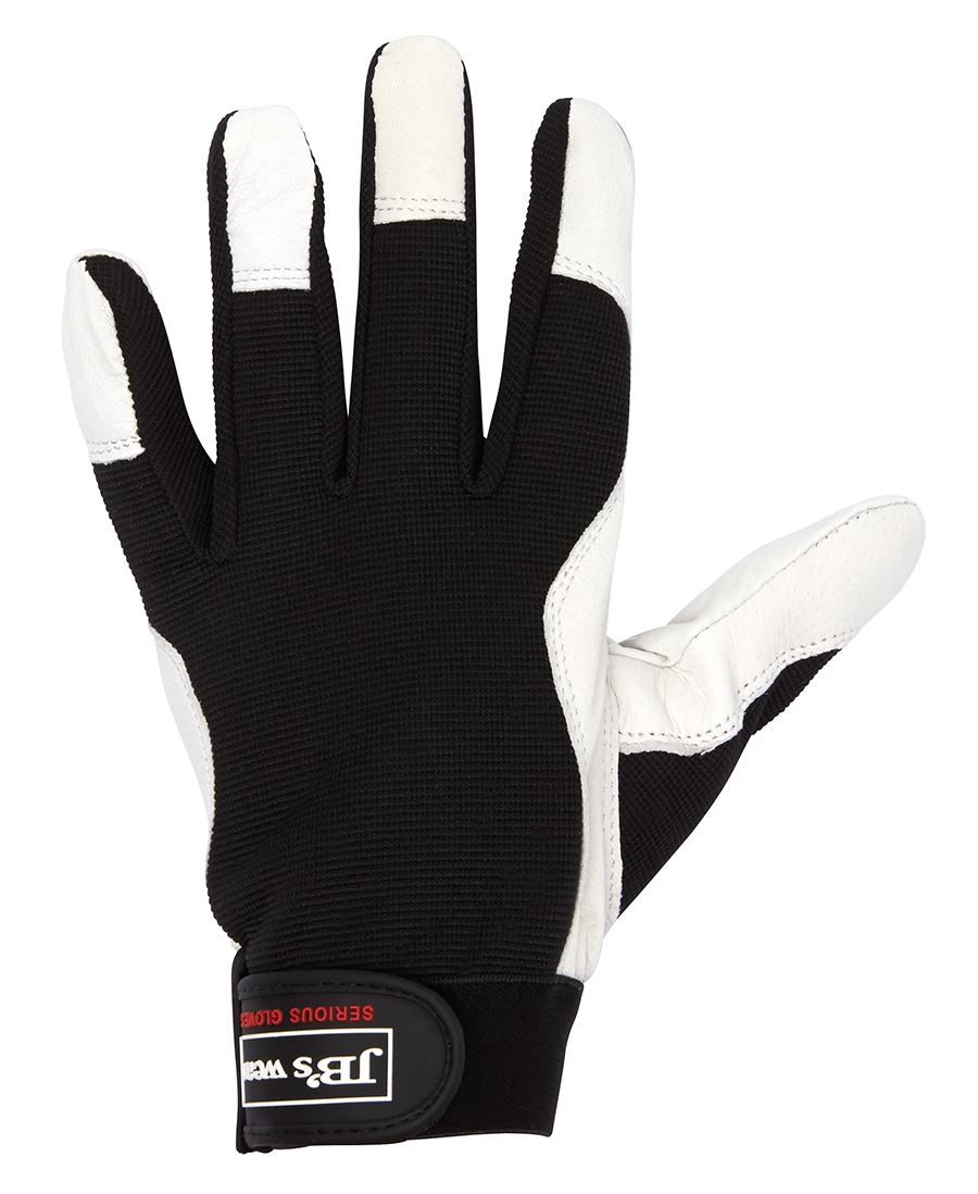 Stretch/Leather Glove