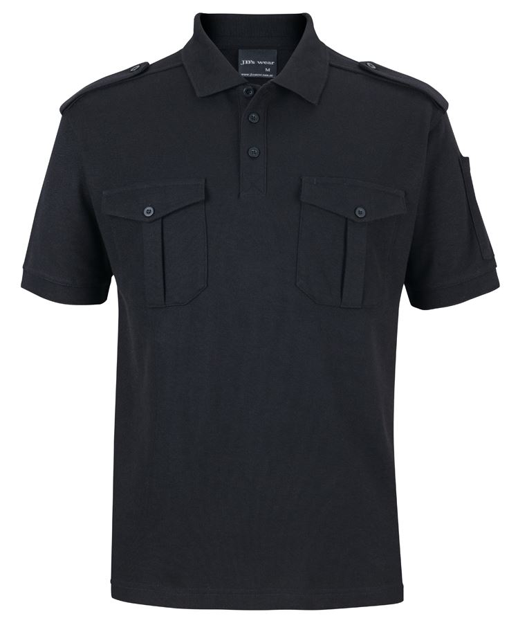 JB's Short Sleeve 250 Epaulette Polo