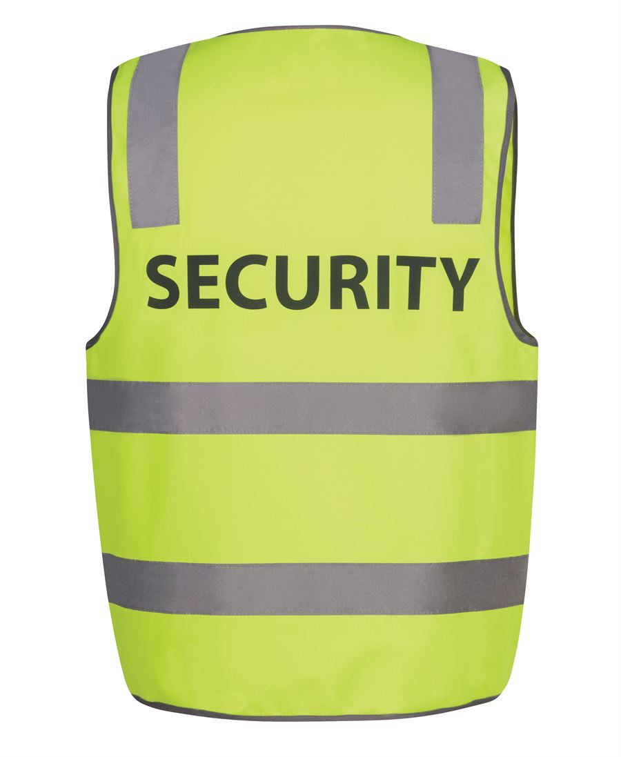 JB's Hv (d+n) Safety Vest Print Security (6DNS5)