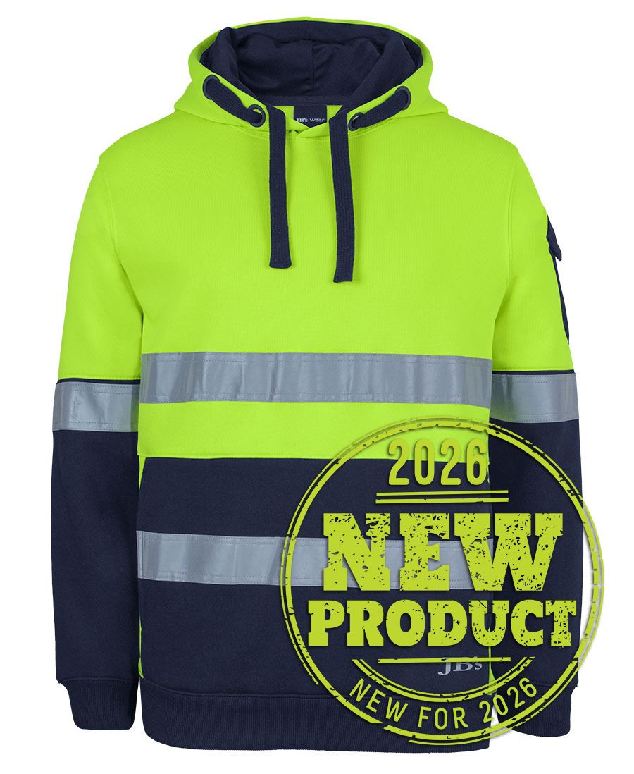 JB's 350G Hi-Vis (D+N) Trade Hoodie