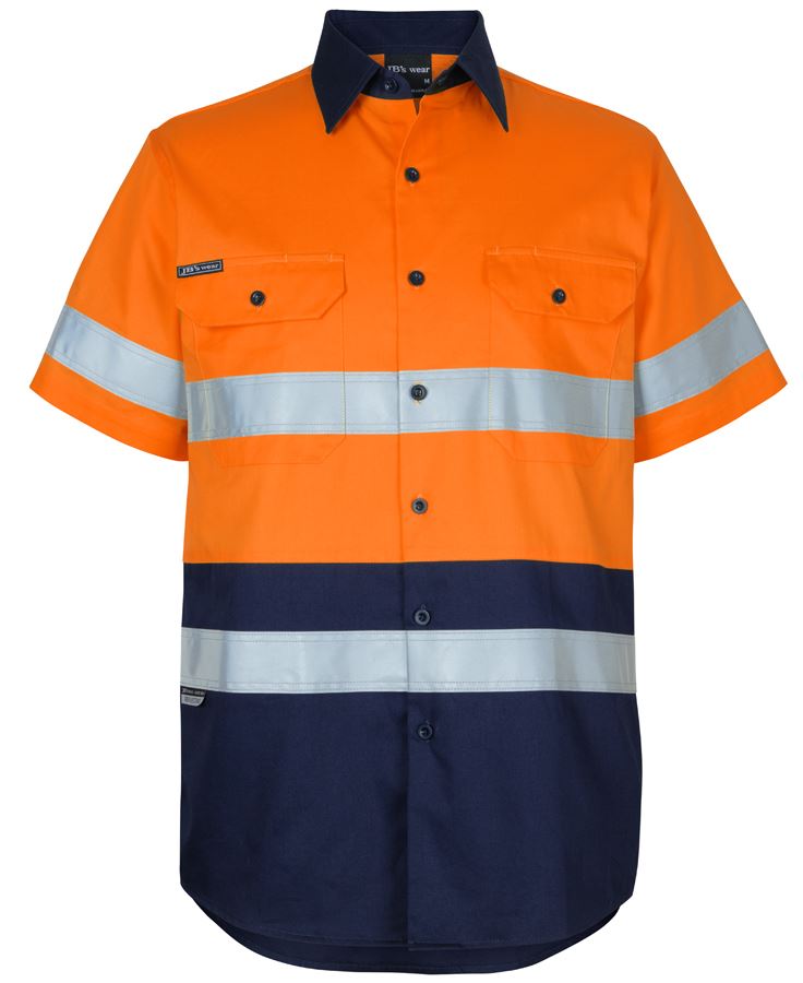 JB's Hi-Vis (D+N) Short Sleeve 150G W/Shirt