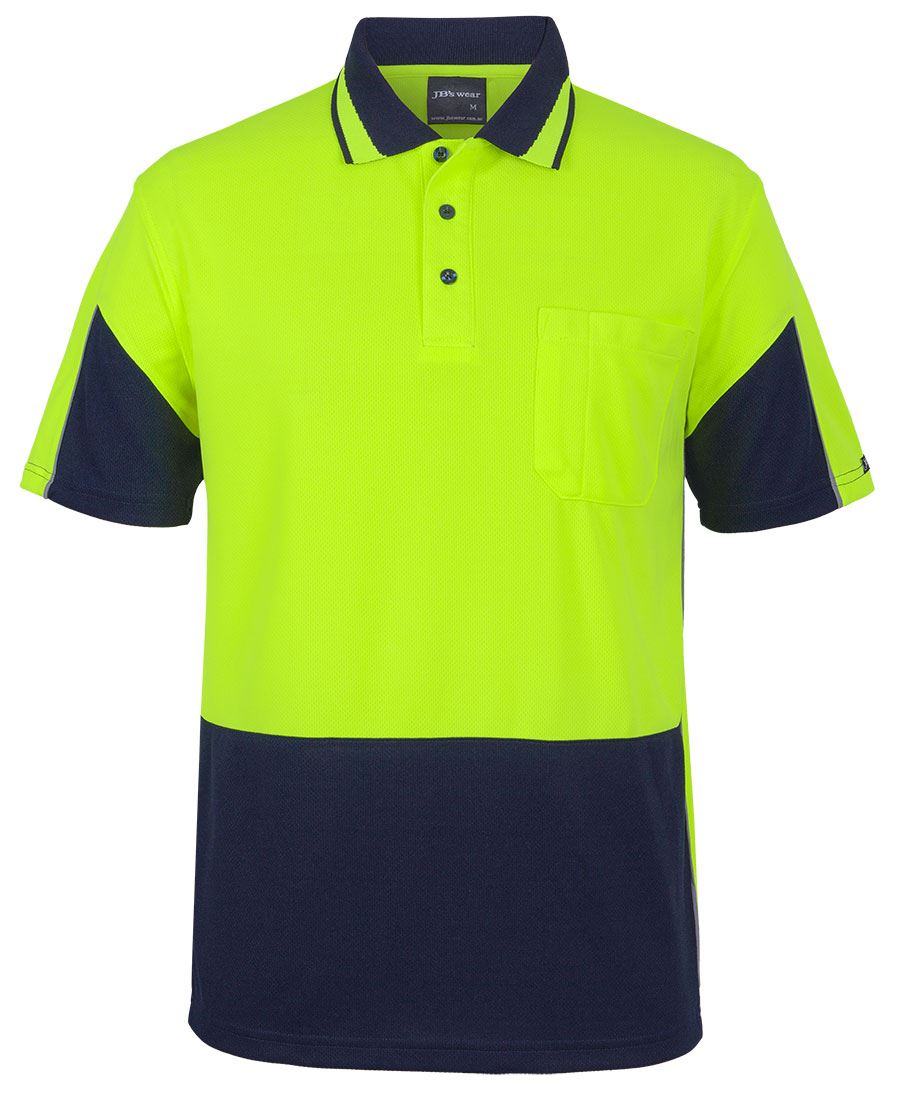 JB's Hi-Vis 4602.1 Short Sleeve Gap Polo