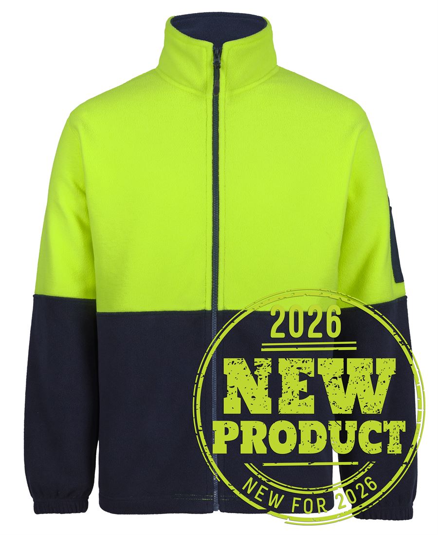 JB's Hi-Vis Full Zip Polar Fleece