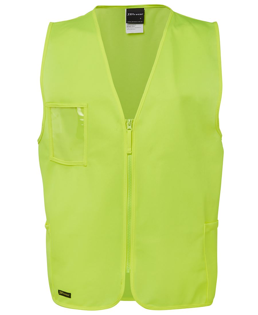 JB's Hv Zip Safety Vest (6HVSZ)