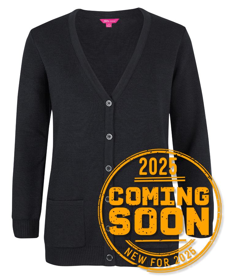 JB's LADIES ANTI-BACTERIAL ISO 20645 CARDIGAN | Pressed for Time