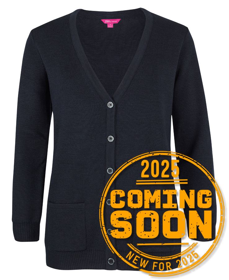 JB's LADIES ANTI-BACTERIAL ISO 20645 CARDIGAN | Pressed for Time