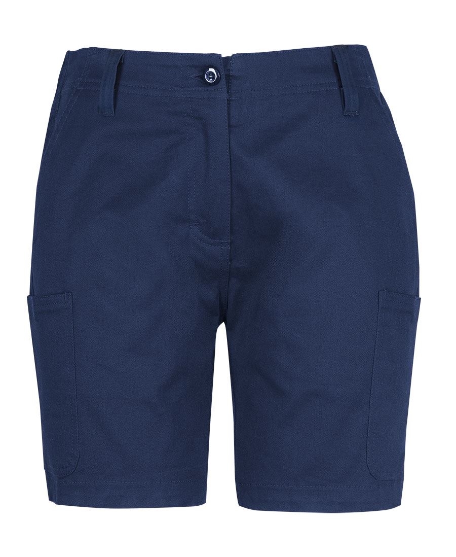 JB's Ladies Multi Pocket Stretch Twill Short