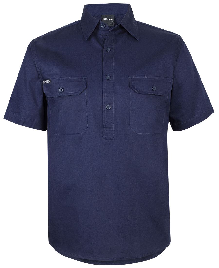 JB's Close Front Short Sleeve 150G Work Shirt