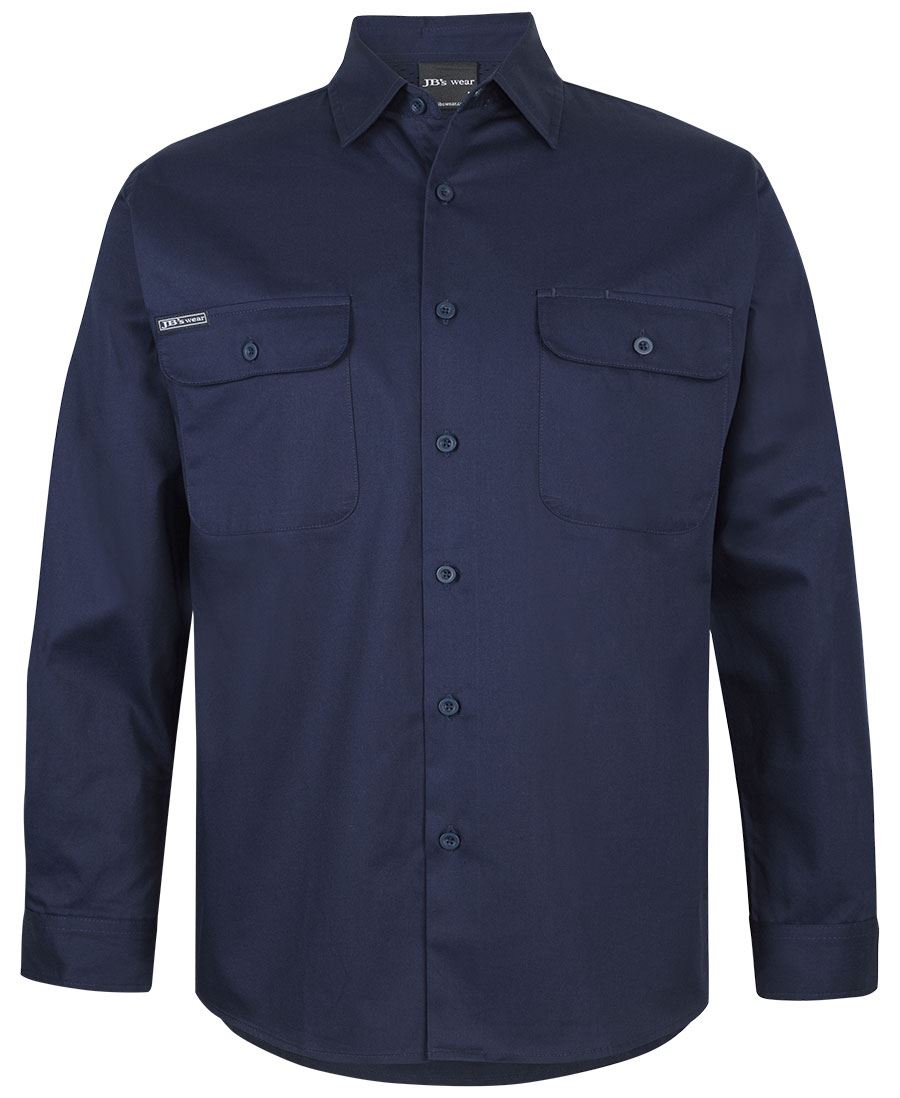 JB's Long Sleeve 150G Work Shirt