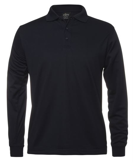 Podium Long Sleeve Poly Polo