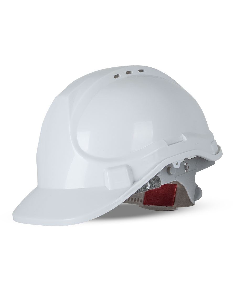 JB's Push-Lock Safety Helmet (5PK) - White
