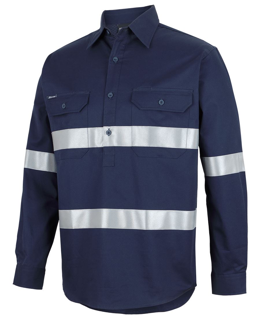 reflective stripe work shirts