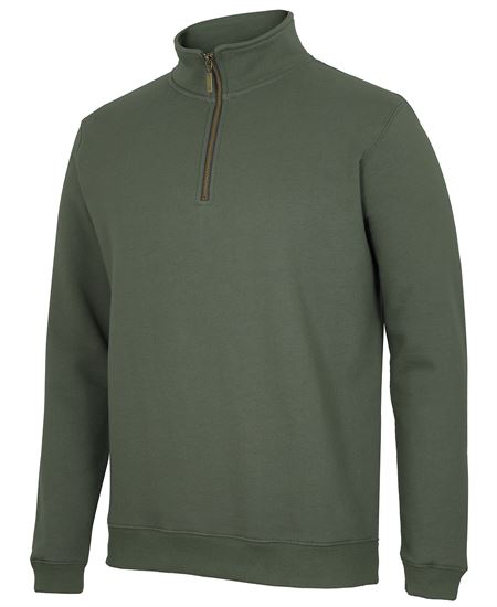 C of C Brass 1/2 Zip Sweat