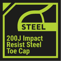 Foot icon_Steel Toe Cap 200J impact